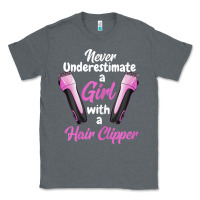Charcoal Heather barber shirts for women   funny hairdresser barber t shirt Classic Tee - linhVisuals