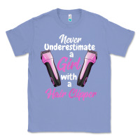 Colony Blue barber shirts for women   funny hairdresser barber t shirt Classic Tee - linhVisuals