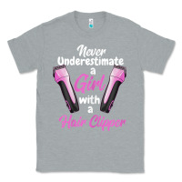 Heather Grey barber shirts for women   funny hairdresser barber t shirt Classic Tee - linhVisuals