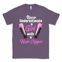 Lavender barber shirts for women   funny hairdresser barber t shirt Classic Tee - linhVisuals