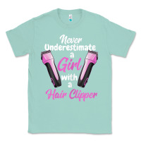 Seafoam barber shirts for women   funny hairdresser barber t shirt Classic Tee - linhVisuals