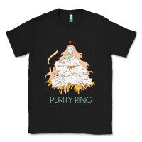 Black purity ring müsïc Classic Tee - linhVisuals