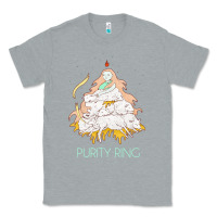 Heather Grey purity ring müsïc Classic Tee - linhVisuals