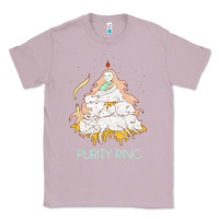 Lilac purity ring müsïc Classic Tee - linhVisuals
