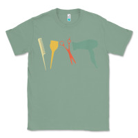 Sage barber vintage hairdresser hairstylist cosmetologist t shirt Classic Tee - linhVisuals
