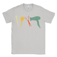 Moon Dust barber vintage hairdresser hairstylist cosmetologist t shirt Classic Tee - linhVisuals