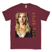 Burgundy faith hill Classic Tee - linhVisuals