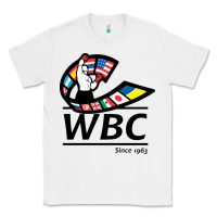 White #world boxing council Classic Tee - linhVisuals