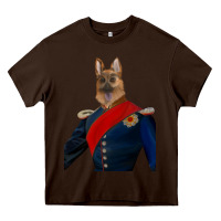 Chocolate Brown Pet Portraits, Custom Pet Portraits, Renaissance Pet Portraits, Custom Heavy Core Tee - RanaPortraitStore