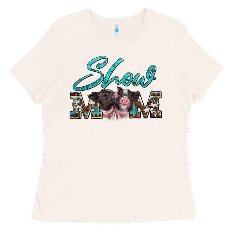 Show Mom Pigs Ladies Tee by Artiststas | Teevron