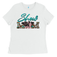White show mom pigs Ladies Tee - Artiststas