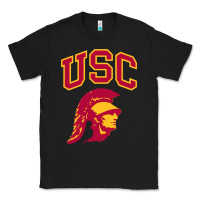 Black #usc Classic Tee - linhVisuals