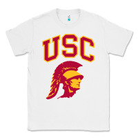 White #usc Classic Tee - linhVisuals