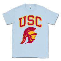 Dusty Blue #usc Classic Tee - linhVisuals