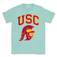 Seafoam #usc Classic Tee - linhVisuals