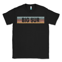 Black big sur california ca usa retro sweatshirt Classic Tee - linhVisuals