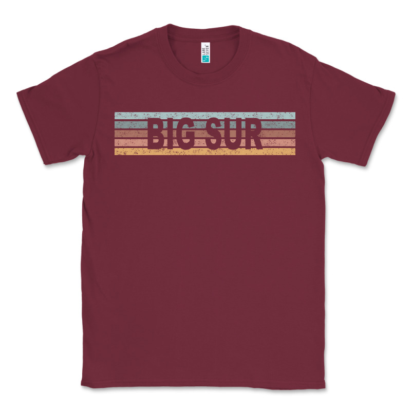 Big Sur California Ca Usa Retro Sweatshirt Classic Tee by linhVisuals | Teevron