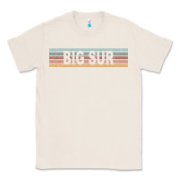 Natural big sur california ca usa retro sweatshirt Classic Tee - linhVisuals