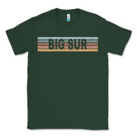 Sports Green big sur california ca usa retro sweatshirt Classic Tee - linhVisuals
