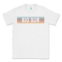 White big sur california ca usa retro sweatshirt Classic Tee - linhVisuals