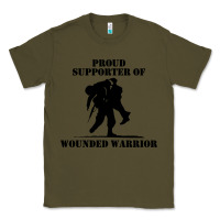 Army Green wounded war Classic Tee - linhVisuals
