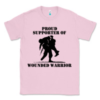 Bubblegum Pink wounded war Classic Tee - linhVisuals
