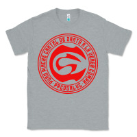 Heather Grey cartel de santa Classic Tee - linhVisuals