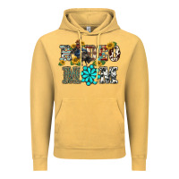 Vintage Mustard western rodeo bullfighter mom turquoise gemstones  sunflowers Vintage Hoodie - BarkalooDesign