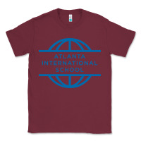 Burgundy atlanta international school Classic Tee - linhVisuals
