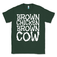 Sports Green brown chicken brown cow Classic Tee - linhVisuals
