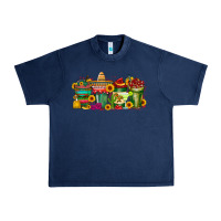 Navy mexico drink Urban Heavy Tee - RacoonDesign