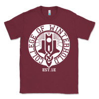 Burgundy college of winterhold Classic Tee - linhVisuals