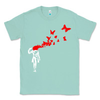 Seafoam banksy Classic Tee - linhVisuals