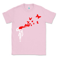 Bubblegum Pink banksy Classic Tee - linhVisuals