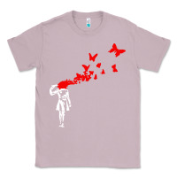 Lilac banksy Classic Tee - linhVisuals