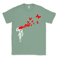 Sage banksy Classic Tee - linhVisuals