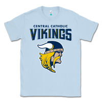 Dusty Blue central catholic high school (pittsburgh) Classic Tee - linhVisuals