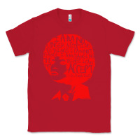 Red angela davis political activist Classic Tee - linhVisuals