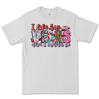 Dove Grey I Like big veins and cannot be Premium Tee - CowhideDigitalArt