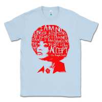 Dusty Blue angela davis political activist Classic Tee - linhVisuals