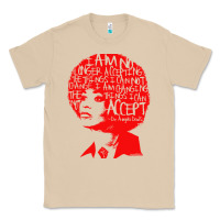 Mushroom angela davis political activist Classic Tee - linhVisuals