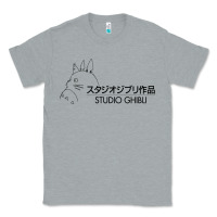 Heather Grey studio ghibli2 Classic Tee - linhVisuals