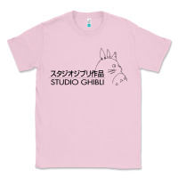 Bubblegum Pink studio ghibli3 Classic Tee - linhVisuals