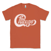 Copper chicago retro styled faded design Classic Tee - linhVisuals