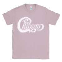 Lilac chicago retro styled faded design Classic Tee - linhVisuals
