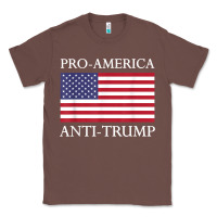 Chestnut pro america anti trump shirt   american usa flag resist t shirt Classic Tee - linhVisuals