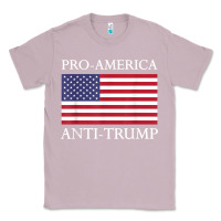 Lilac pro america anti trump shirt   american usa flag resist t shirt Classic Tee - linhVisuals