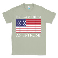 Matcha pro america anti trump shirt   american usa flag resist t shirt Classic Tee - linhVisuals