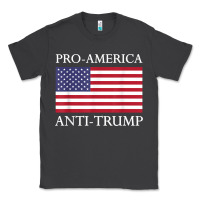 Smoke pro america anti trump shirt   american usa flag resist t shirt Classic Tee - linhVisuals