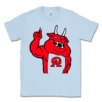 Dusty Blue glynn academy mascot Classic Tee - linhVisuals